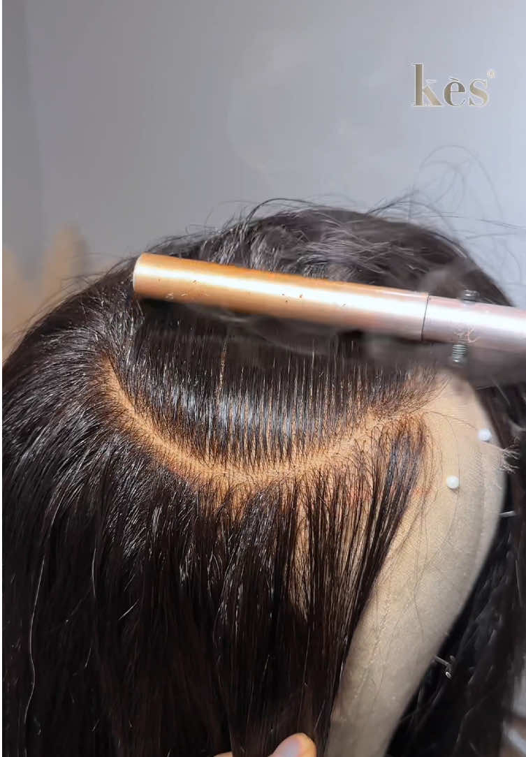 The most satisfied part😆😆 Hit the link in bio!🔥 Experience the customized wig with @keswigs_official #keswigs #wigs #wigstyling #lacewigs #wigsforblackwomen 