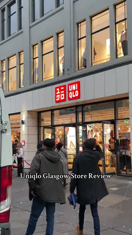 @UNIQLO Europe Glasgow store review #uniqlo #glasgow #fashion #review #fashiontiktok 