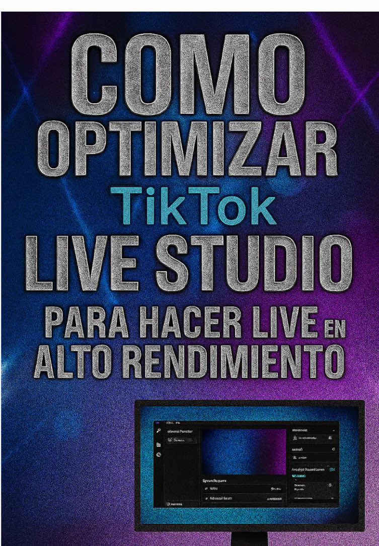 Respuesta a @⇝EDWARD⇝HR Como optimizar tiktok live studio para hacer live en alto rendimiento ##tiktoklivestudio##trasmitirdesdepc##optimizartiktoklivestudio##tiktokstudio##livedeskop