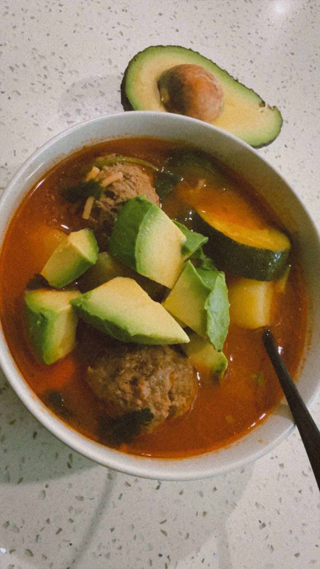 Sopita de Albóndigas inspirada en @Vanessa #sopita #deliciousfood #mexicanfood #albondigas #fyp 