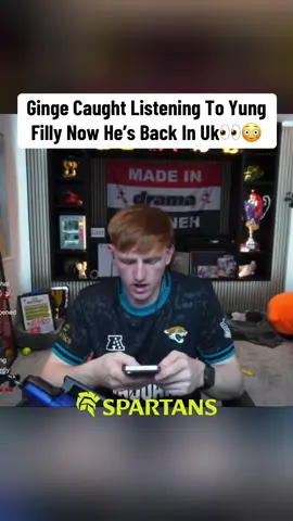 Ginge Caught Listening To Yung Filly Now He’s Back In Uk👀😳#fyp #angryginge 