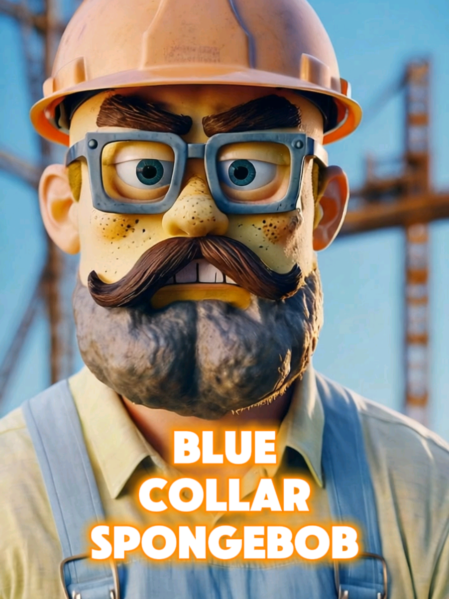 My Collar's Blue But My Neck Is Red ❤️‍🩹 #bluecollarspongebob #spongebob #totr #dudeman #67 