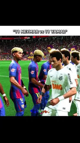 11 Neymar vs 11 Yamal🔥🎬 #football #yamal #neymar #fc26 #barcelona 