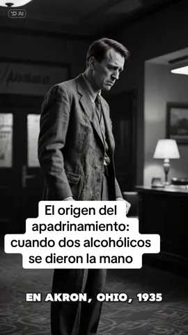 El apadrinamiento nació de un encuentro simple pero trascendental: dos alcohólicos que, al compartir su dolor y esperanza, descubrieron que juntos podían mantenerse sobrios. Esa experiencia fundacional demuestra que la recuperación no se construye en soledad, sino en el vínculo humano que sostiene y transforma. #origenApadrinamiento #BillWyDrBob #nadieserecuperasolo #fuerzacompartida #sobriedadjuntos  
