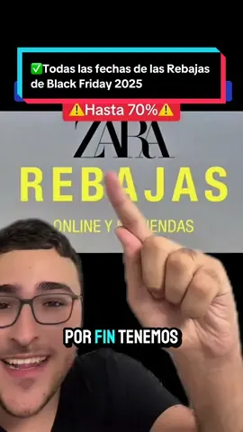 ✅Todas las fechas de las Rebajas de Black Friday 2025 #zara #ropa #haul #rebajas 