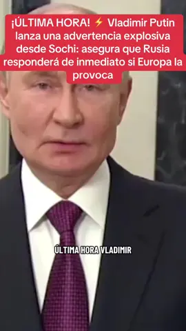 #putin #rusia #ucrania #trump #ultimahora #otan #españa #geopolitics #news #washingtondc #ultimo #maga #deultimominuto #mundial #españa🇪🇸 #europe #global #polonia 
