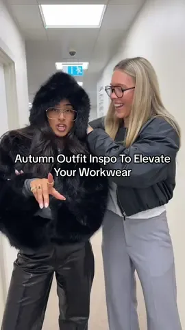 AD Cosy season is officially here & the @H&M A/W25 collection got the memo… Watch on to see what Saroop & Poppy are wearing to the office today & save to recreate these looks…