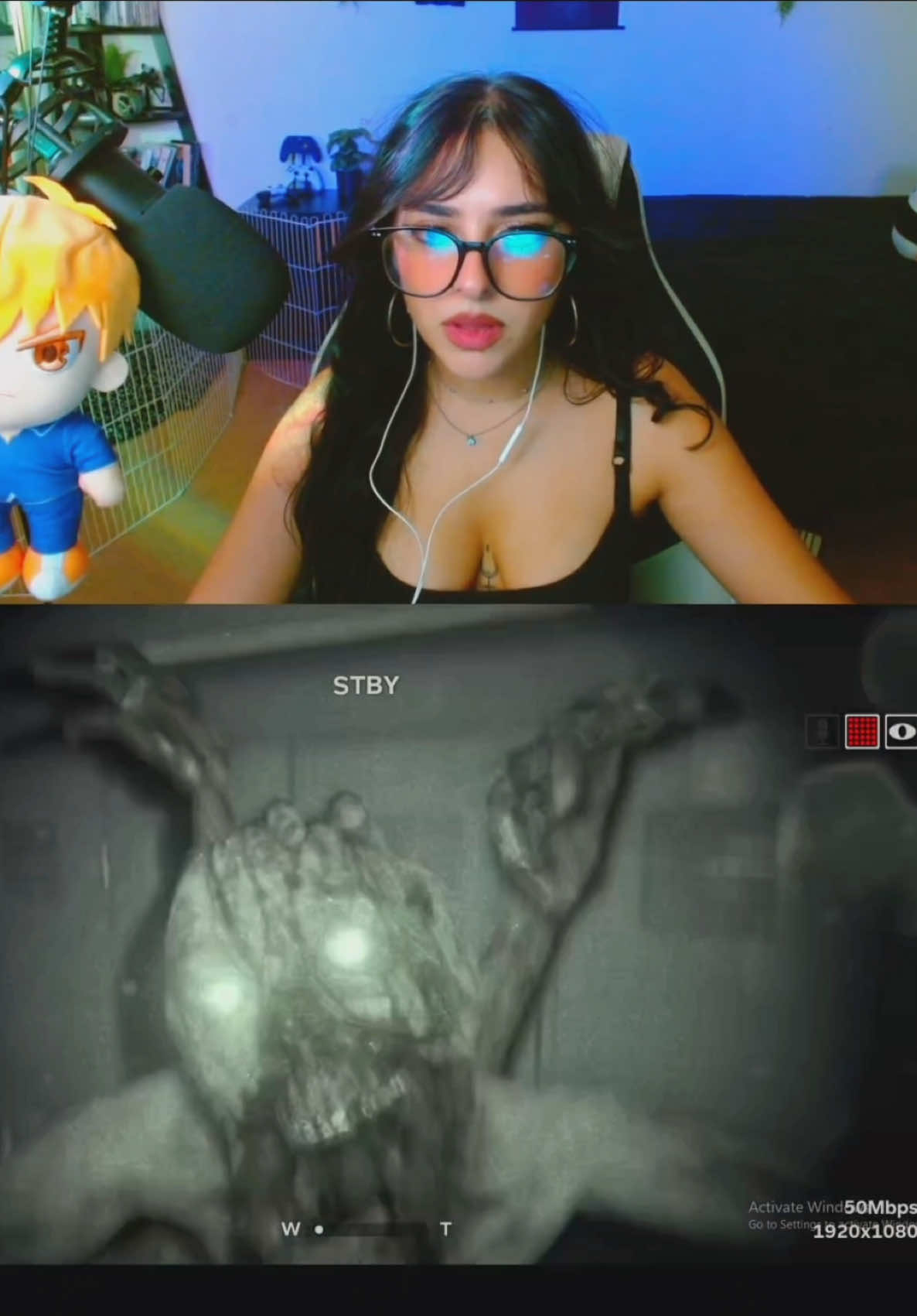 Some jumpscares from last nights stream playing Outlast 2 😩😅 where my screams loud enough?  #horror #gaming #streamer #outlast2 #jumpscare 