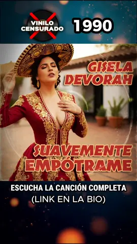 Un extracto  de la canción de Gisela Devorah del 1990 que fue borrada por ser descarada. Escuchala completa → LINK EN LA BIO #discoscensurados #cancionescensuradas #viniloscensurados #musicaprohibida #cancionesprohibidas 