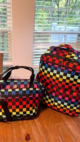 New release Backpack and Lunch Bag,Vibrant Checkered  #tiktokshopfalldealsforyou #irisarmy #irisandrainbow 