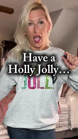 Have a Holly Jolly… #christmassweatshirt 