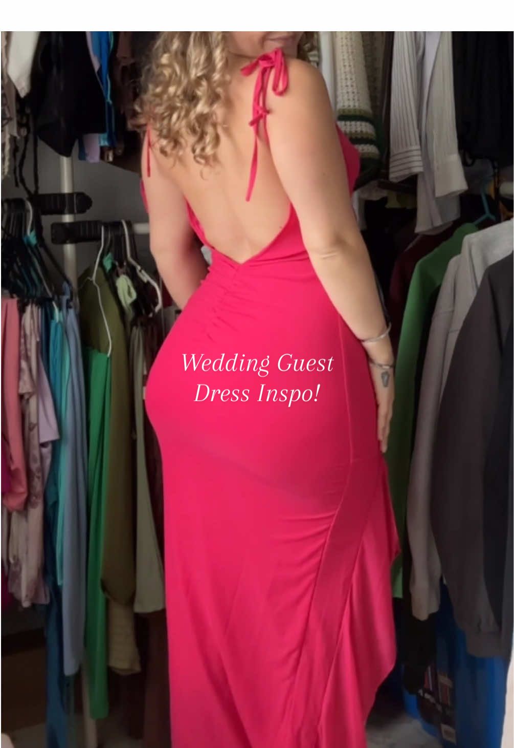 Which dress should I choose?! #outfitinspo #weddingguest #maxidress 