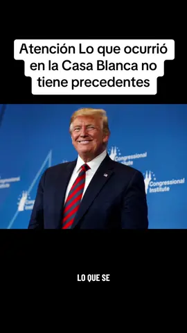Lo que ocurrió hoy en la Casa Blanca no tiene precedentes. La vocera de Donald Trump, sin darse cuenta, admitió en plena conferencia de prensa #siganme #compartan #LanguageLearning 