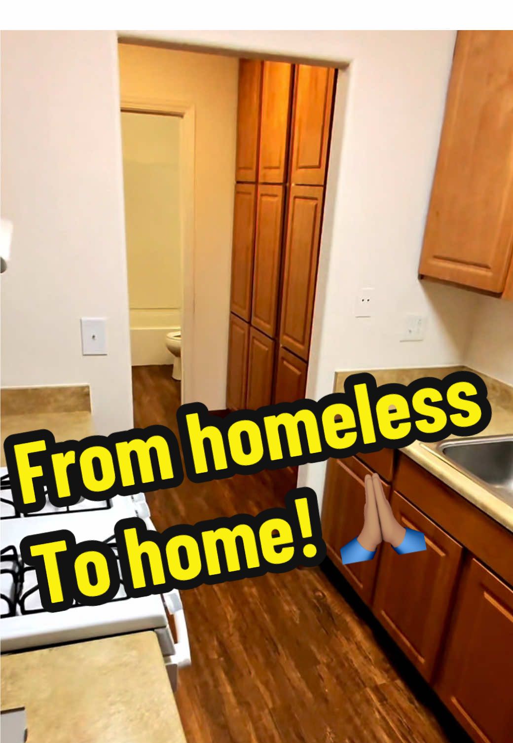 A year ago I was homeless… today I’m home 🏠🙏🏽 #foryoupage #fyp #foryou 