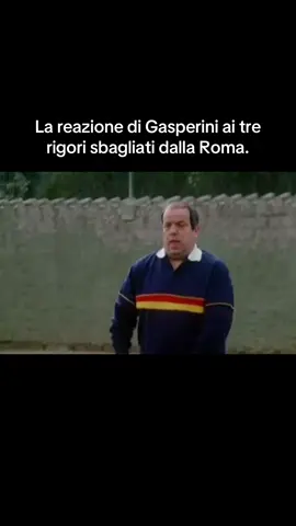 La Roma sbaglia tre rigori, la reazione  del Gasp. #asroma #europaleague #uefa #dovbyk #italia