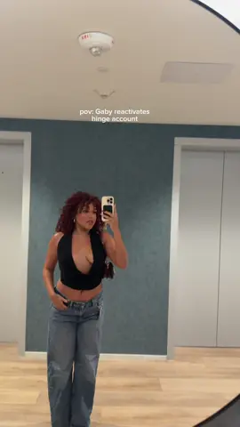 Had to remind myself who I was 👀 which is a baddieeee , PERIOD! This series is called Gaby gets tf out her comfort zone and gets what she wants. 