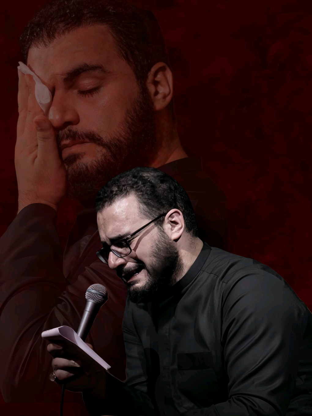 أنا حبيبك الـحُسينَ كلمينيَ 💔..                     #محمد_باقر_الخاقاني 