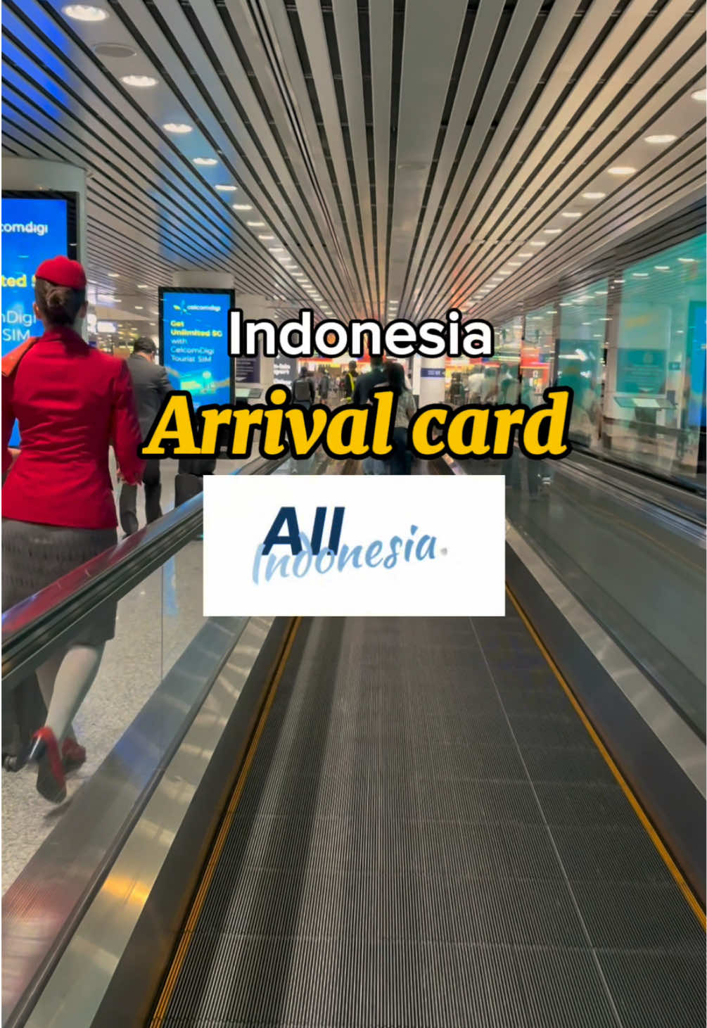 Indonesia arrival card yang ini cara isi nya lebih mudah #traveltips #traveltiktok #allindonesia #travel 