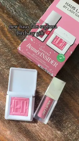 haus labs sephora birthday gift 🖤🖤🖤 #sephora #sephorabirthdaygift #hauslabs #ladygaga #sephoracanada