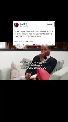 She clocking nicki sooooooo baaaaaadddddd yall not ready for the convo #fyp #viral #cardib #nickiminaj #amithedrama 