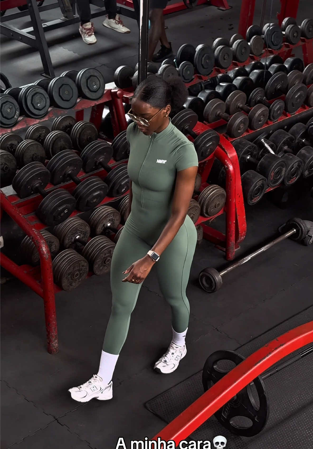 O treino: 😡🔥🧨                                                                              A cara: 😶🥶  #treino #gym #expressaofacial #