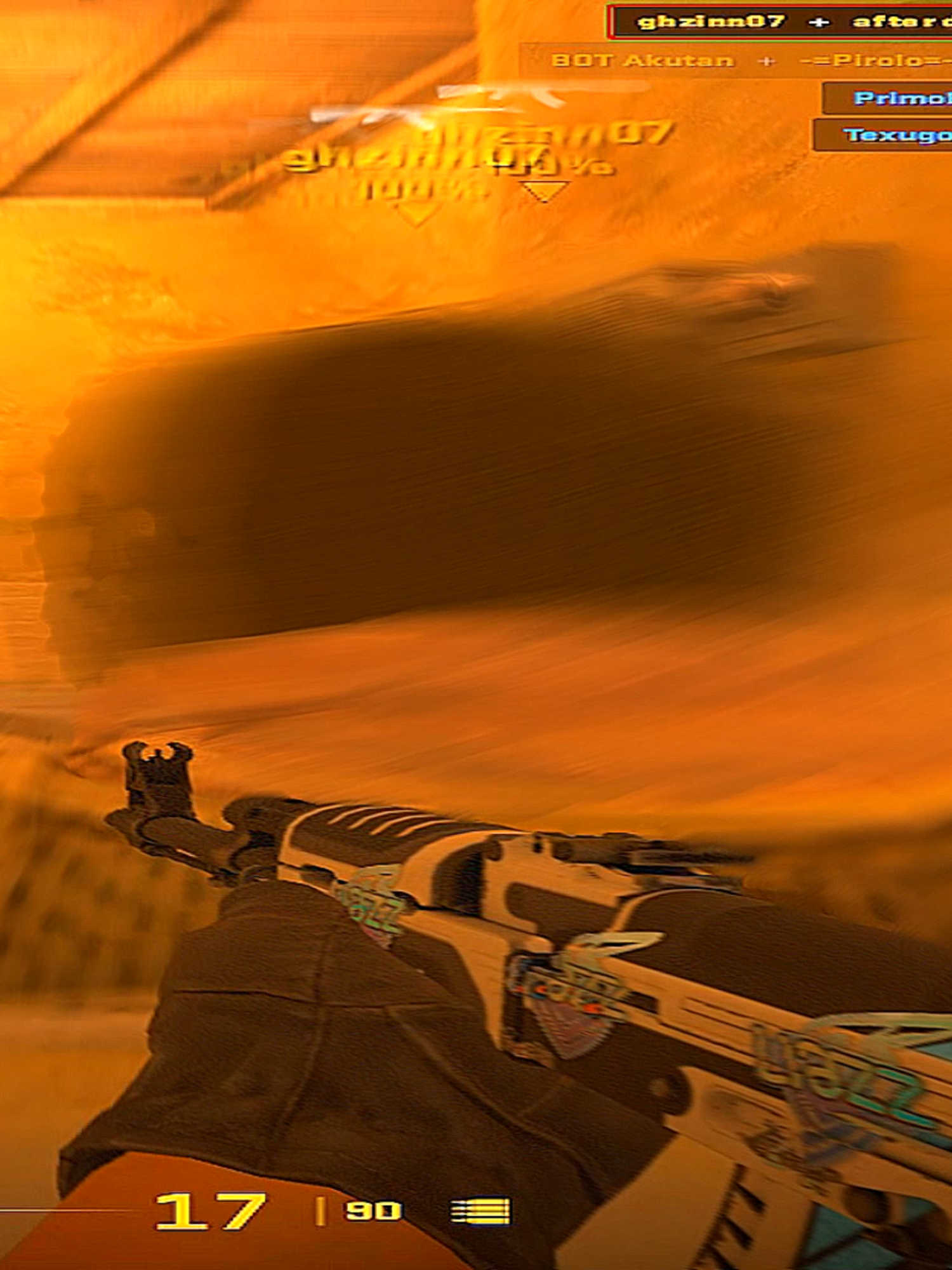 very streched resolution #cs2 #csgo #xantarespeek #120fps #faceitlvl10
