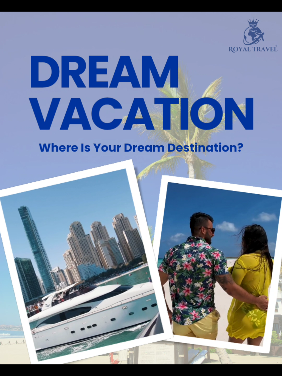 Let's dream a little ✨ If cost wasn't a barrier, where would you take your loved ones first? 💼✈️  Travel isn't just about trips - it's about the memories, bonds, and legacy we create 💖 Drop your dream destination below 👇🏽 . . . #DreamDestination  #FamilyTravel  #TravelWithPurpose  #LegacyBuilding  #RoyalTravel 