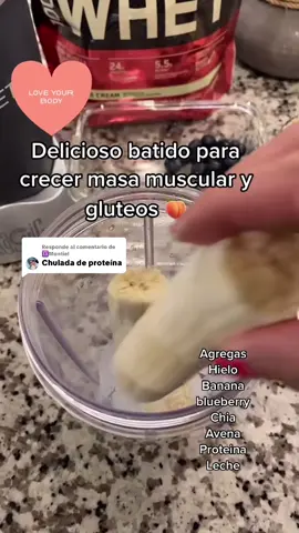 Respuesta a @♎️Montiel #gym #proteinshake #gluteo #batido 