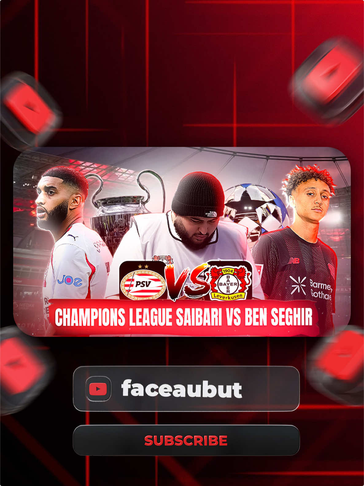 🏟️ Vlog #1 : DISPONIBLE SUR YOUTUBE ! Lien dans la bio tiktok ⬇️ #championsleague #Vlog #benseghir 