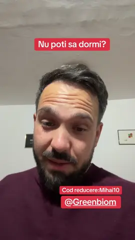 Nu poți să dormi? Soluție pentru adormit mai ușor @Greenbiom 