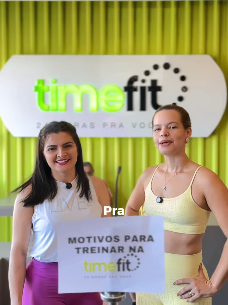Motivos para treinar aqui na Time Fit? A lista aqui é infinita 🏋🏻💚 Agora me conta, qual é o seu motivo? 