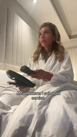 Does anyone else have to rehearse their call for room service or just me??? #hotel #roomservice #fyp #foryoupage #travel 