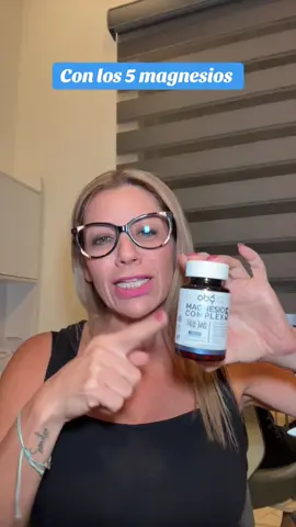 160 pesos por los 5 magnesios, en presentación de 60 cápsulas @OBY.MX #suplementos #magnesio 