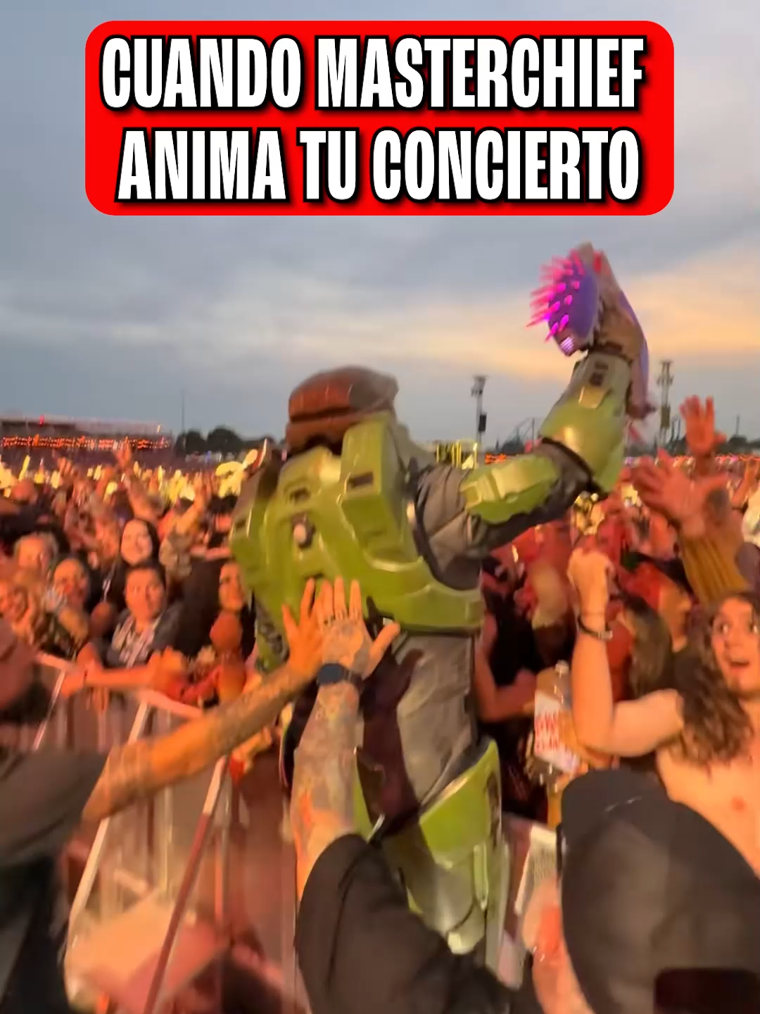 Este concierto debió ser una locura... . . . . . . . . #gaming #Videojuegos #gamers #Halo #xbox #masterchief #viral #fyp