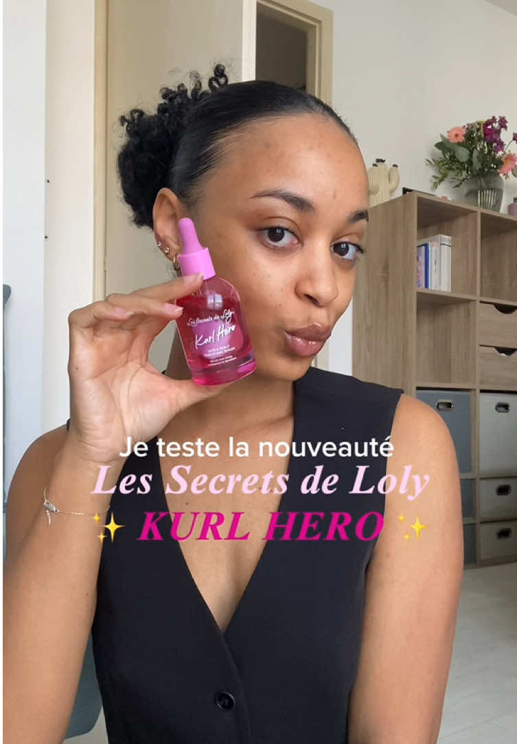 en partenariat avec @Les Secrets de Loly 🩷 facile à appliquer, léger et non gras ++ résultats visible dès 1 mois  #lessecretsdeloly #kurlhero #cheveuxfrisés #curlyhairgirl  