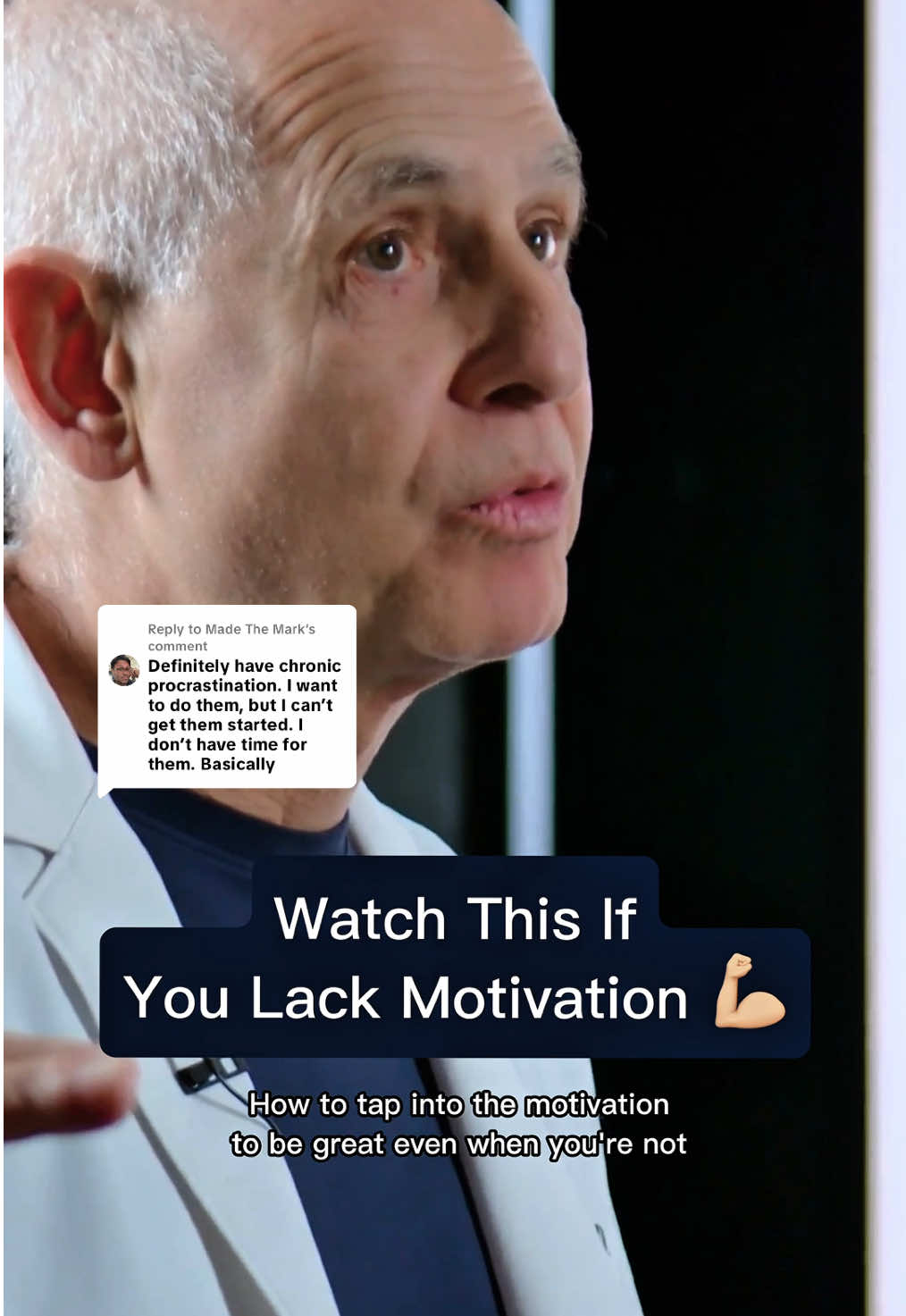 Replying to @Made The Mark Dr. Amen shares how to stay disciplined and motivated (even when no one is watching) 💪🏼 Full episode with Dave & Anabel on Change Your Brain Every Day on Apple, Spotify, and Youtube. #motivation #discipline #mindset 