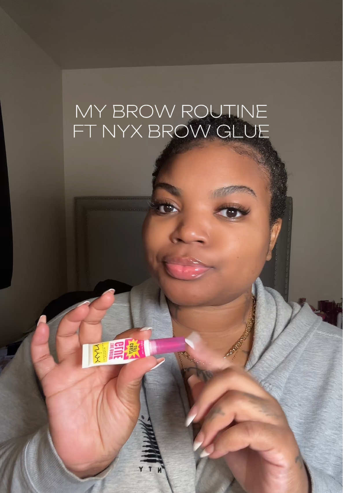 @NYX Professional Makeup never disappoints me😍😍 #tiktokshop #nyxcosmetics #makeupidea #browgel #nyxbrowglue 