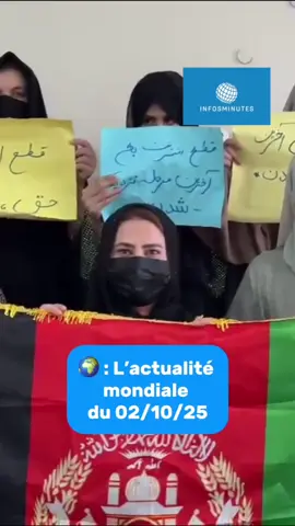 🌍 : Résumé de l’actualité du 02/10/25.