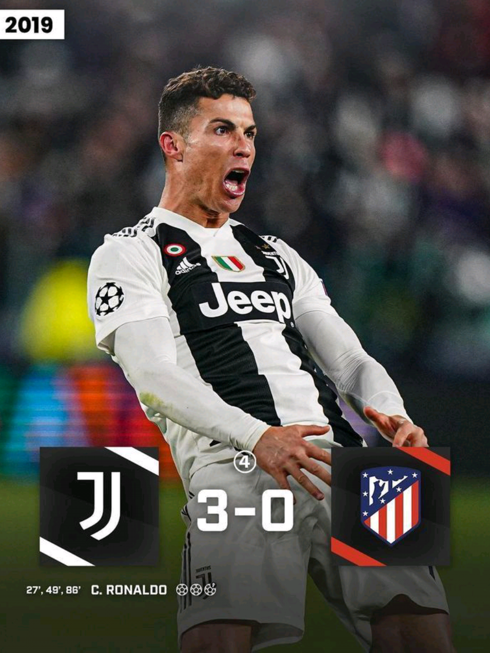 #cristianoronaldo vs Atletico