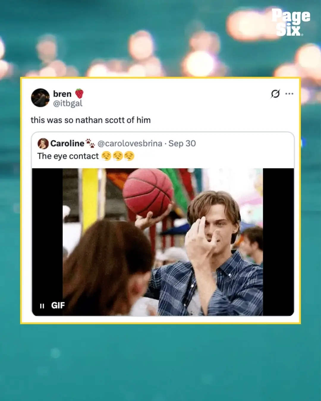 Help we're still at the restaurant (obsessing over Conrad Fisher) 📱: itbgal/x, One Tree Hill