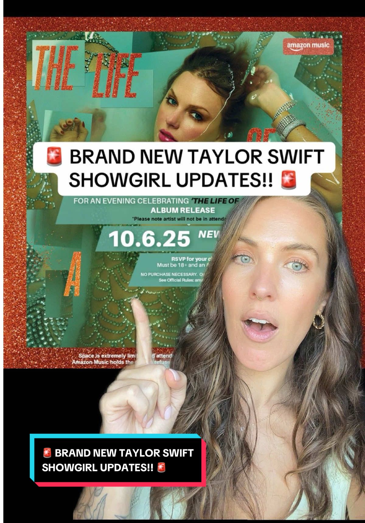 the release week madness continues!!! ❤️‍🔥 #showgirl #tloas #grahamnorton #nycpopup #swiftok