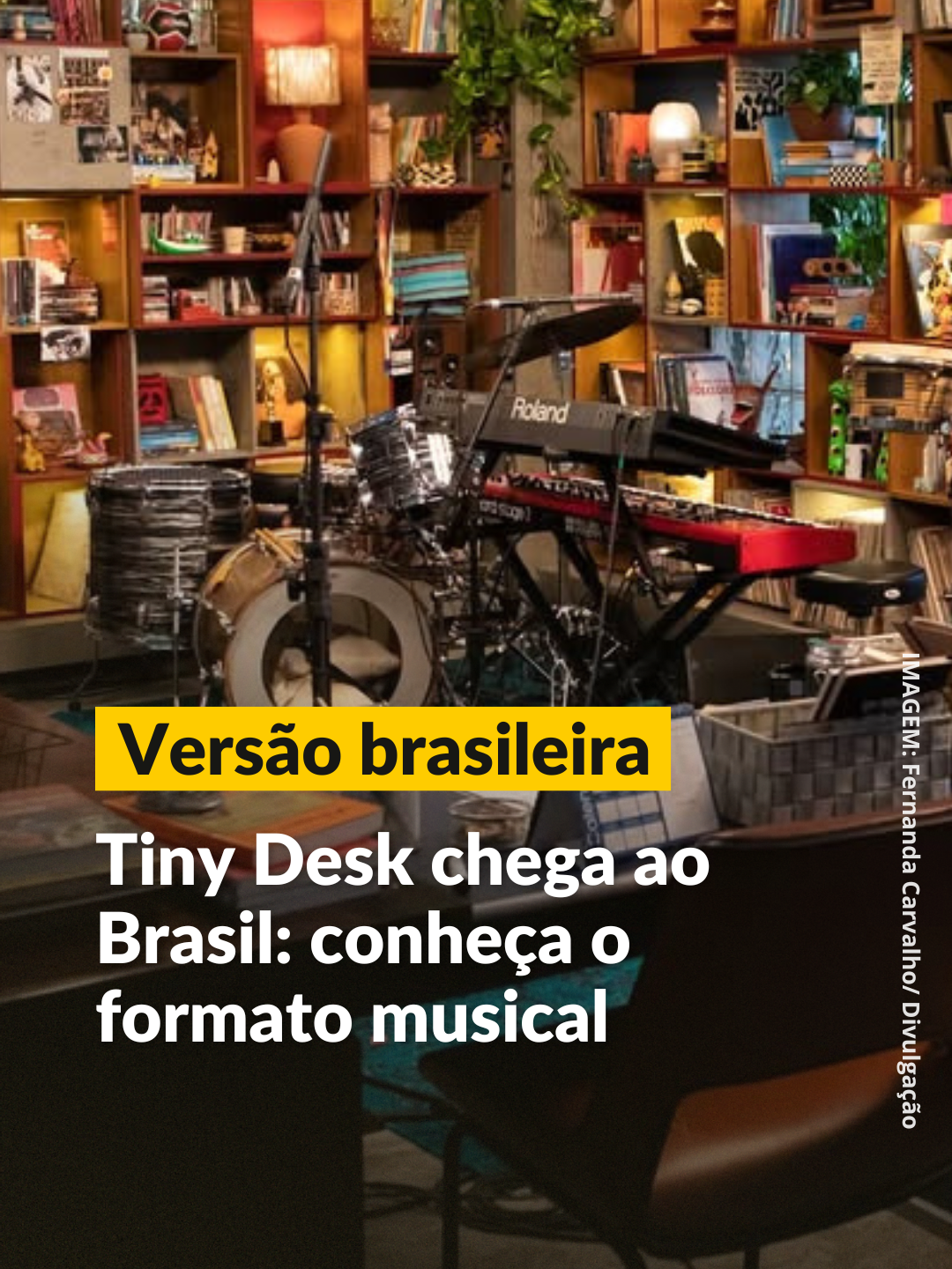 TINY DESK NO BRASIL 🎤🎶 Na terça-feira (7), estreia a versão brasileira do Tiny Desk Concert, série de shows intimistas idealizada pela NPR, rede americana de emissoras de rádio. As apresentações serão realizadas ao vivo no escritório do Google, em São Paulo, e com direito a plateia. No vídeo, a repórter @adannyoliveira te conta a história por trás do sucesso desse projeto. 📲 Confira! #tinydesk #música