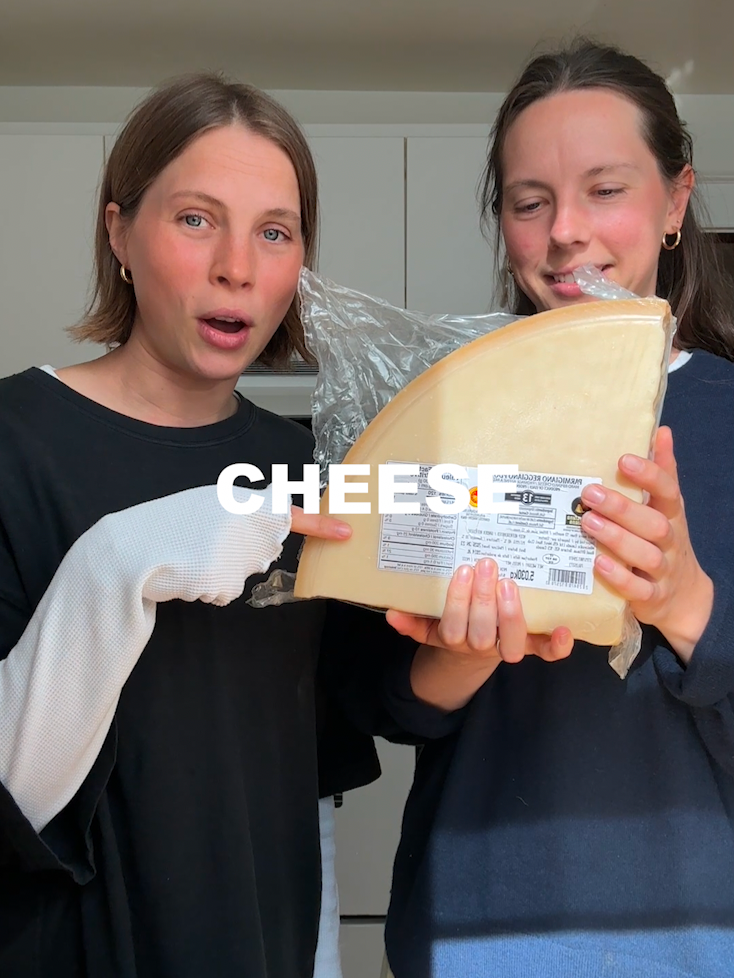 an 8th of a wheel of cheese