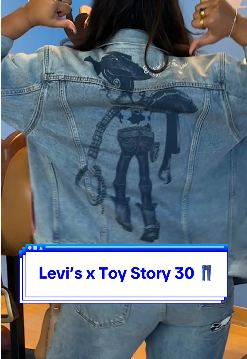 Friendship and denim never go out of style 🤠👨🏻‍🚀 Celebrate Levi’s x Toy Story 30th Anniversary collection, out now! 👖#Levis #ToyStory #Denim #Jeans 