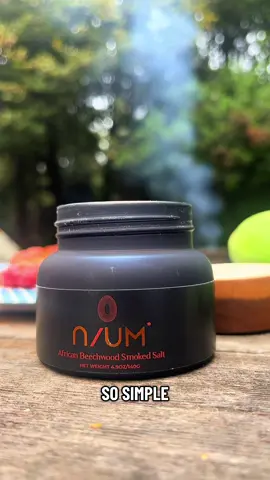 Turn any meal into a 5 star experience with #African #beechwood #smoked #salt