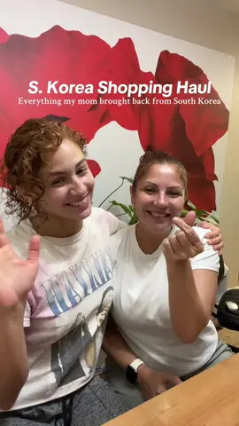 Watch us yap about all the stuff my mom brought back from South Korea #haul 