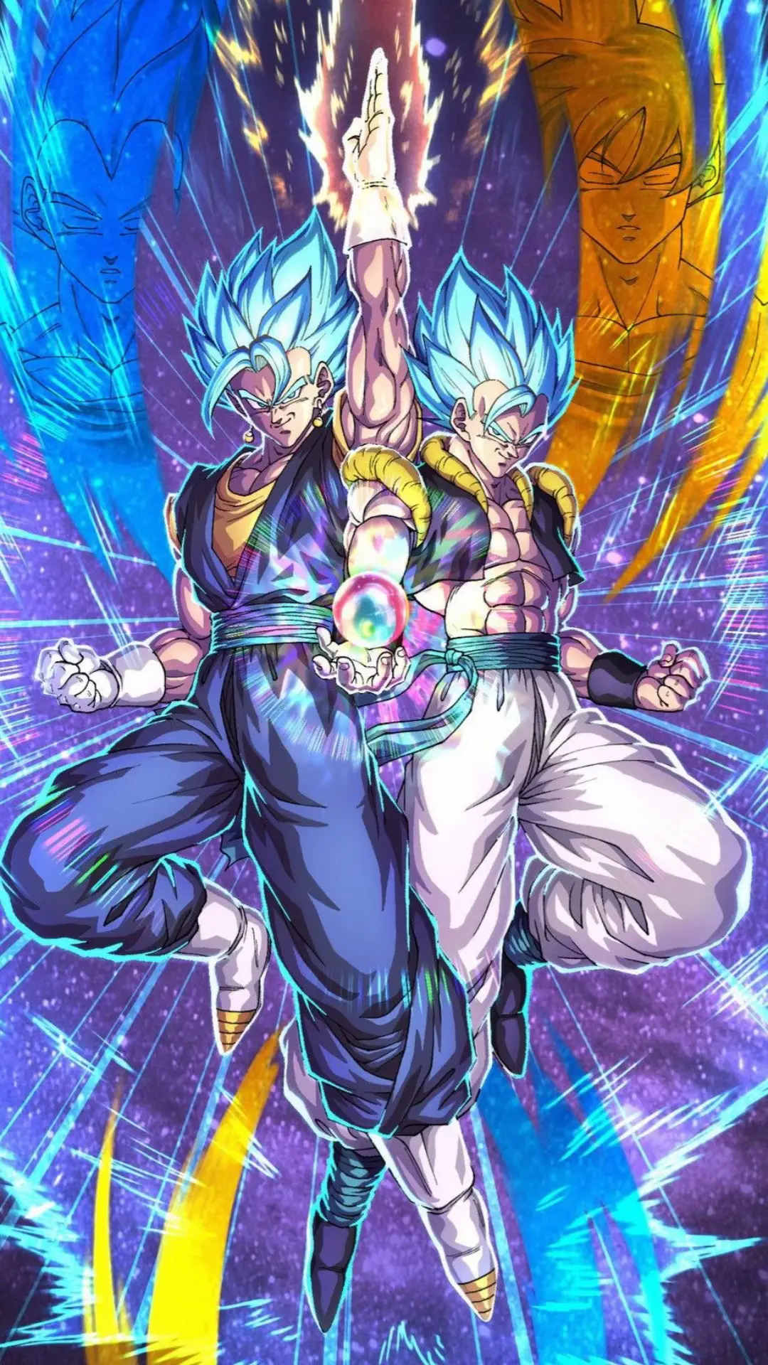 The best duo in anime | Goku&Vegeta | #wallpaper #dbz #vegeta #songoku #fyp 