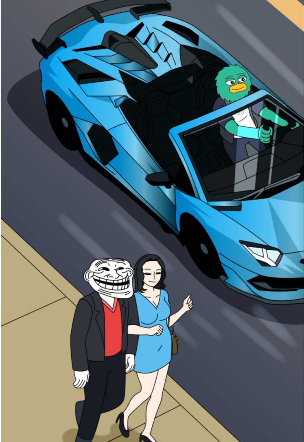 Win Like a Legend 🤩💪🏻 #memecoin #crypto #bitcoin #meme #trollface 