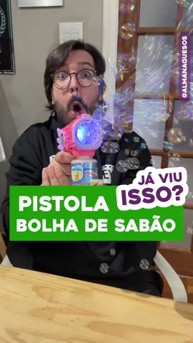 REVIEW: Pistola de Bolhas de Sabão Turbo