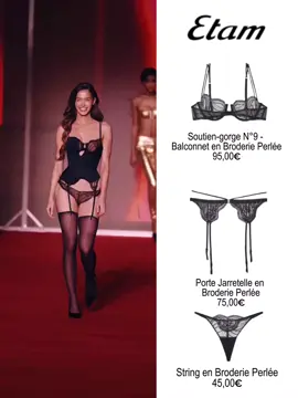 Lea Elui at the « J'ETAM LIVE SHOW 2025 » 🖤 #leaelui #etam #outfit #fealixx #fyp  @Lea Elui 
